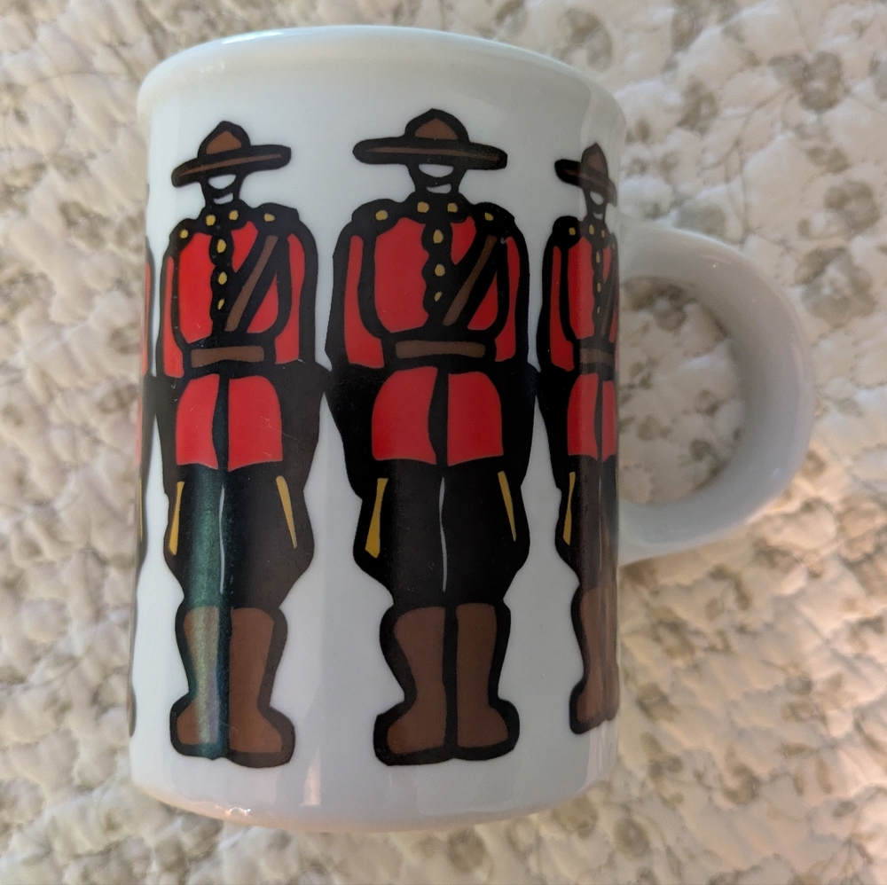 Marc Tetro Danesco Canadian Mounties Coffee Mug